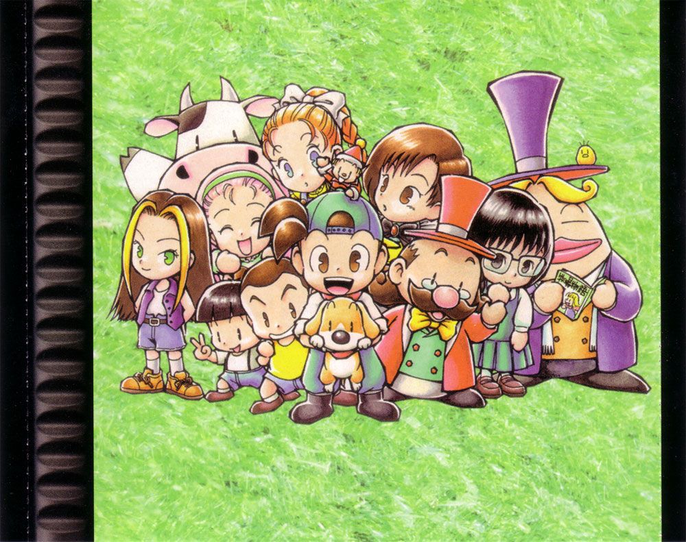 Inside Cover for Harvest Moon: Back to Nature (PlayStation): Inlay