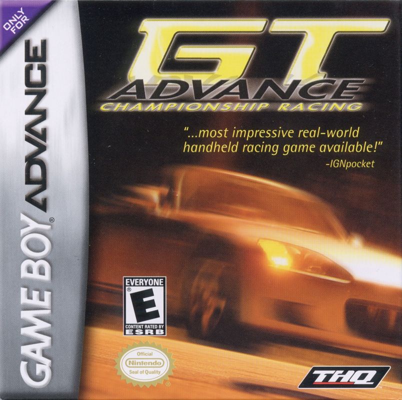 Front Cover for GT Advance Championship Racing (Game Boy Advance)