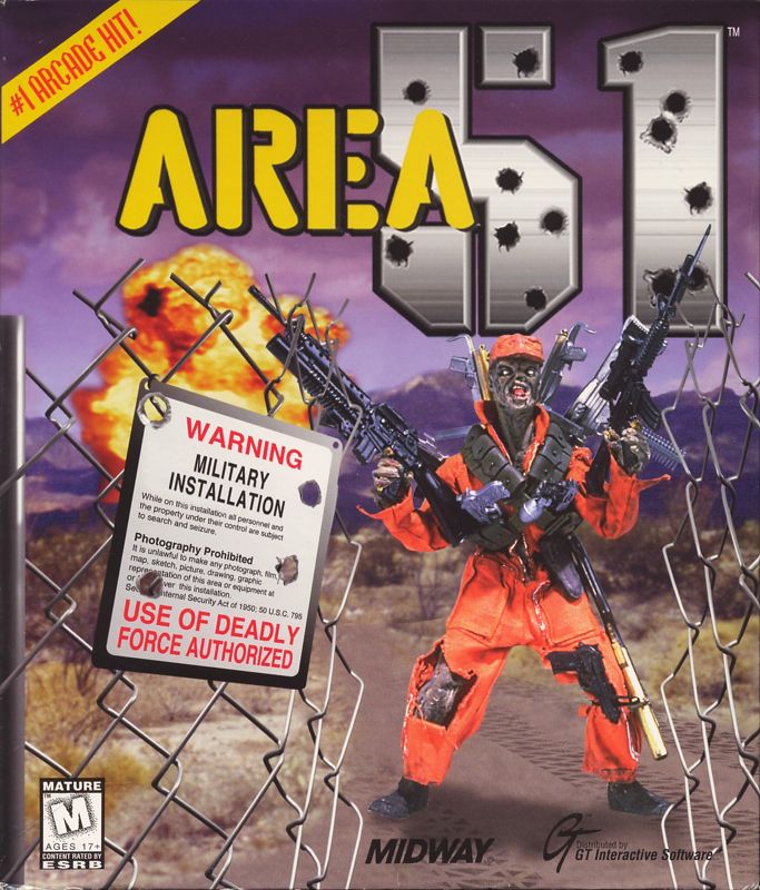 Front Cover for Area 51 (Windows)