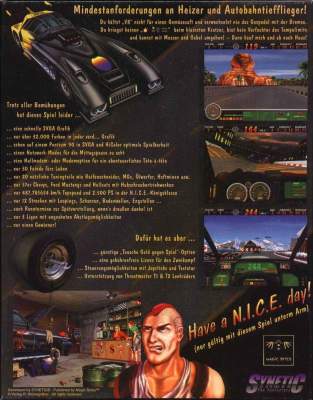 Back Cover for Have a N.I.C.E. day! (Windows)