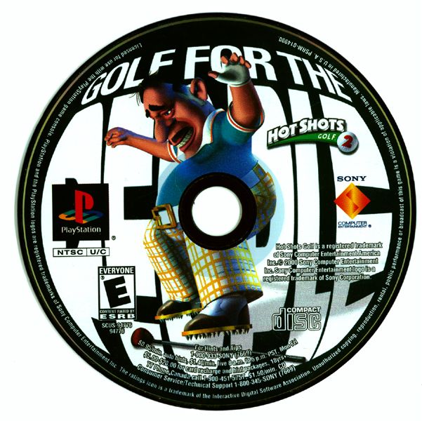 Media for Hot Shots Golf 2 (PlayStation)