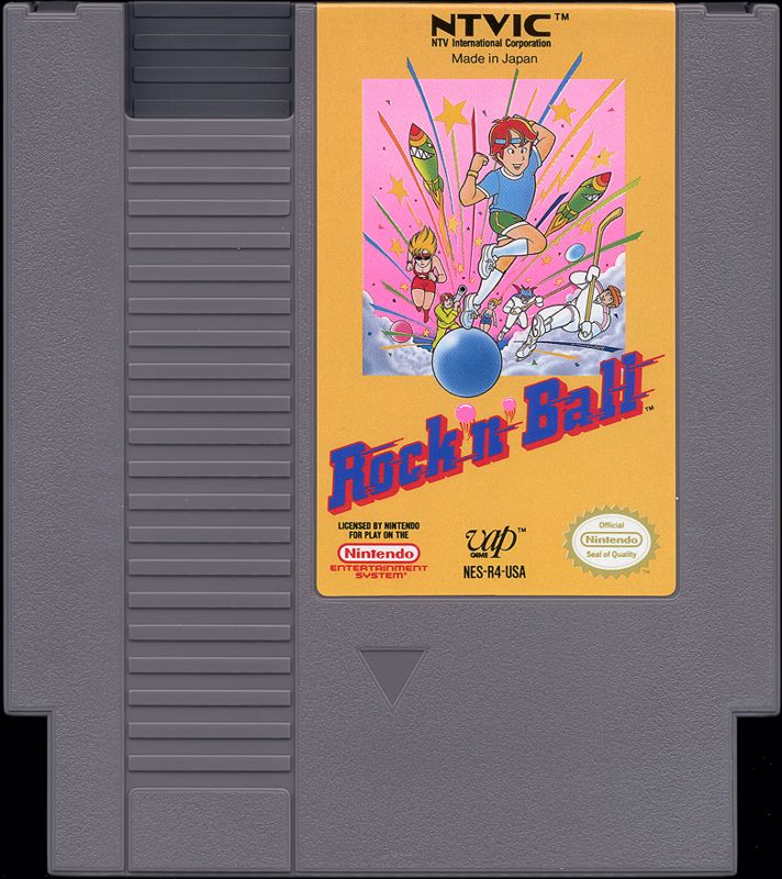 Media for Rock 'n Ball (NES): Cartridge