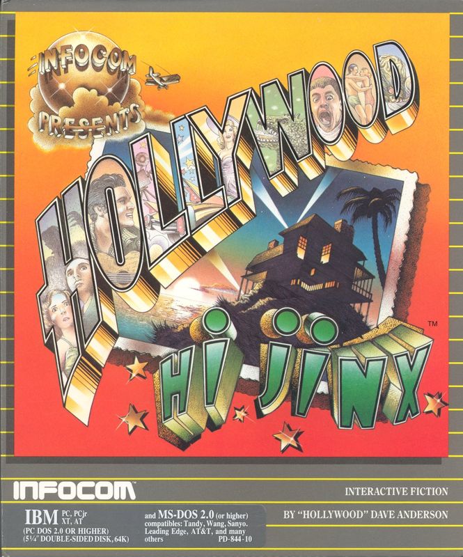 Front Cover for Hollywood Hijinx (DOS)