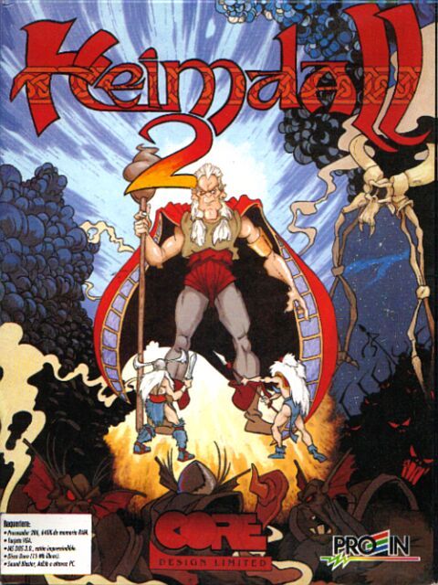 Front Cover for Heimdall 2: Into the Hall of Worlds (DOS)
