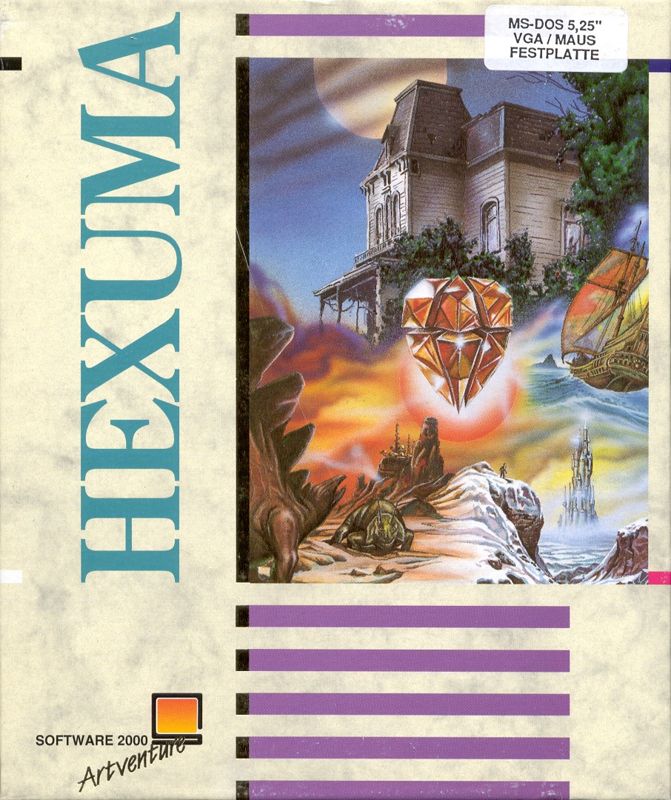Front Cover for Hexuma: Das Auge des Kal (DOS)