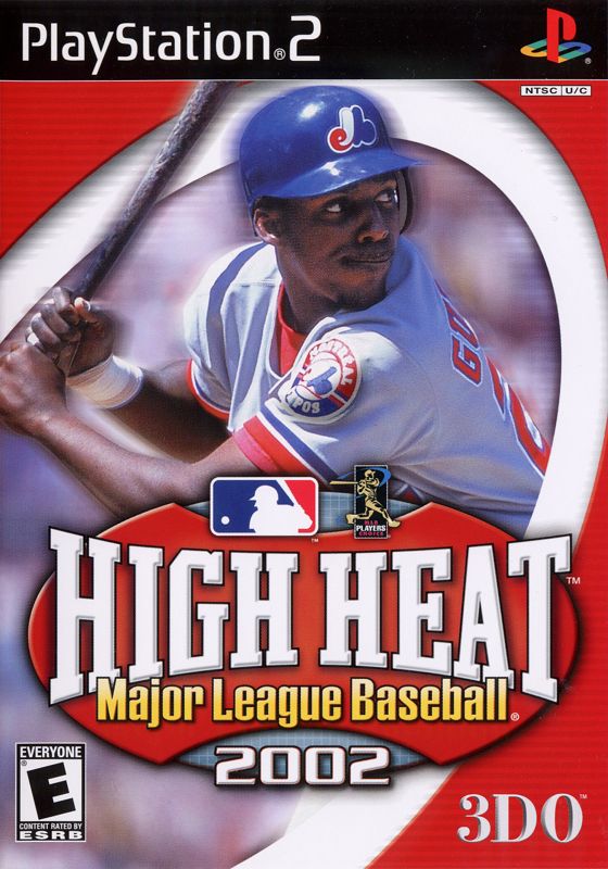 Front Cover for High Heat Major League Baseball 2002 (PlayStation 2)
