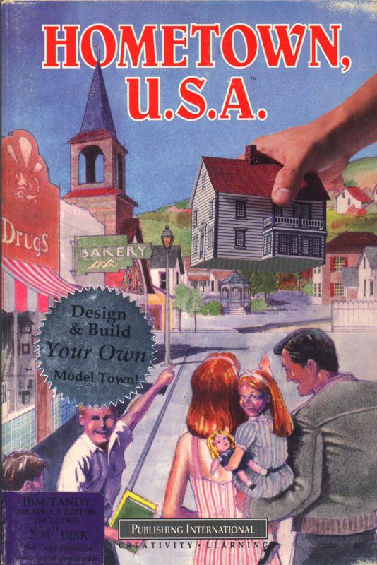 Front Cover for Hometown, U.S.A. (DOS)