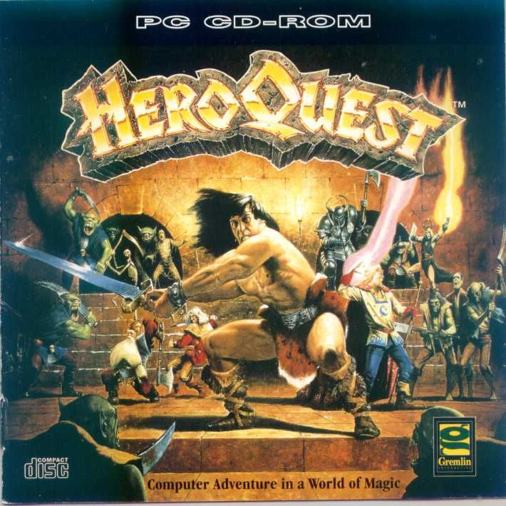 Other for HeroQuest (DOS) (CD-ROM version): Jewel Case - Front