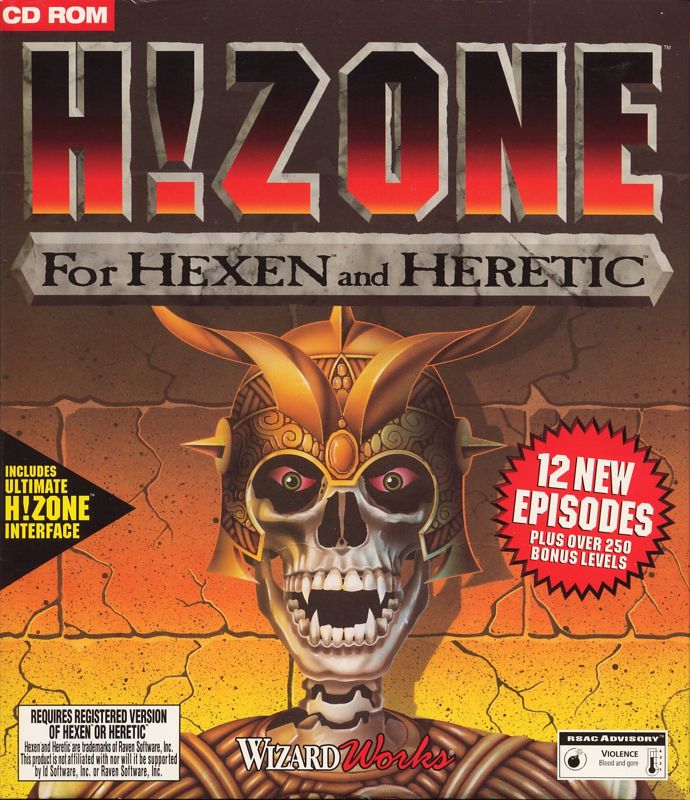 Front Cover for H!Zone (DOS)