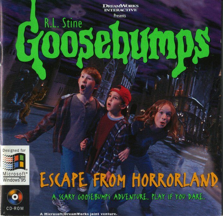 Other for Goosebumps Escape from Horrorland (Windows): Jewel Case - Front