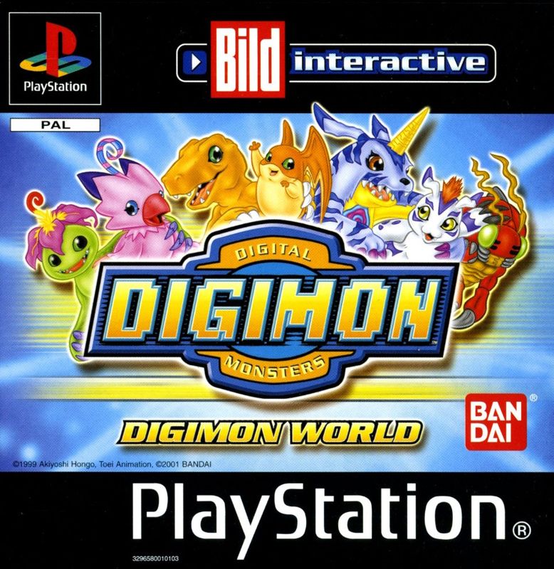 Front Cover for Digimon World (PlayStation)