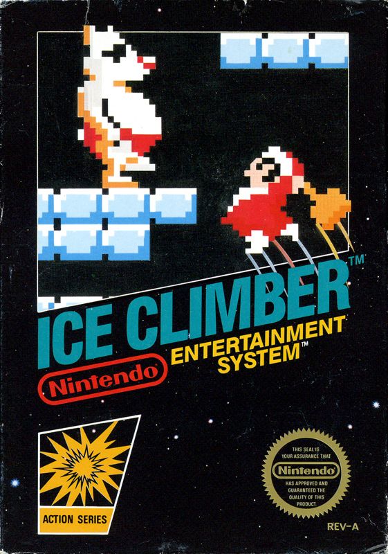 Front Cover for Ice Climber (NES)