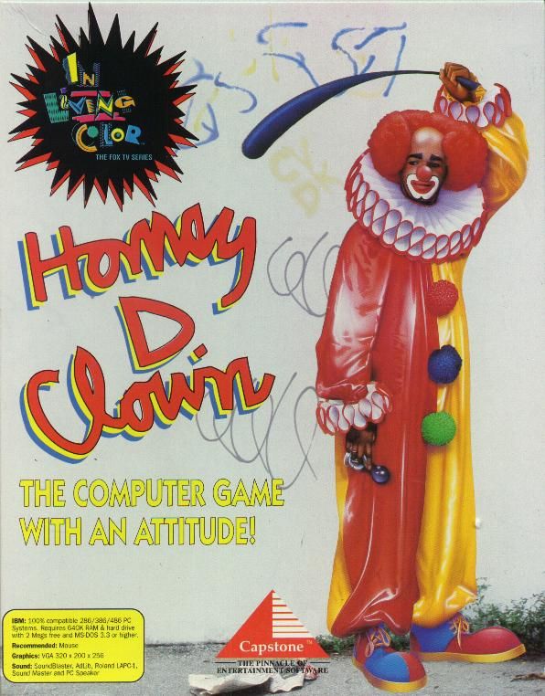 Front Cover for Homey D. Clown (DOS)