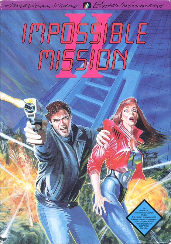 Front Cover for Impossible Mission II (NES)