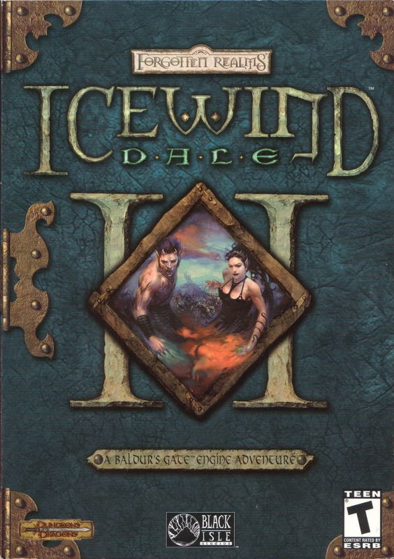 Front Cover for Icewind Dale II (Windows)