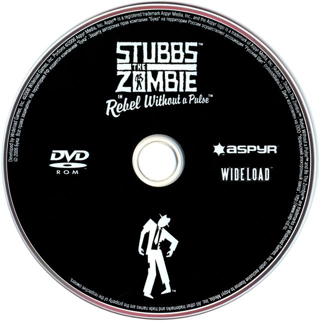 Media for Stubbs the Zombie in Rebel Without a Pulse (Windows) (DVD-ROM version)