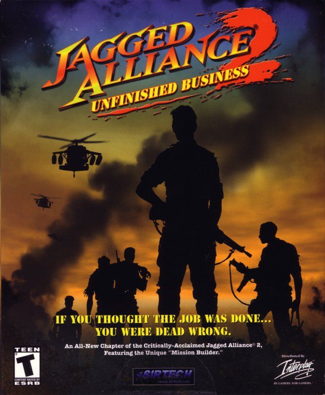 Front Cover for Jagged Alliance 2: Unfinished Business (Windows)