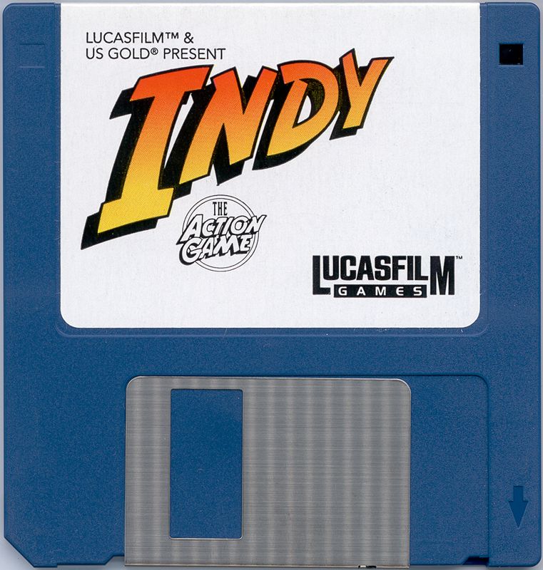 Media for Indiana Jones and the Last Crusade: The Action Game (DOS)
