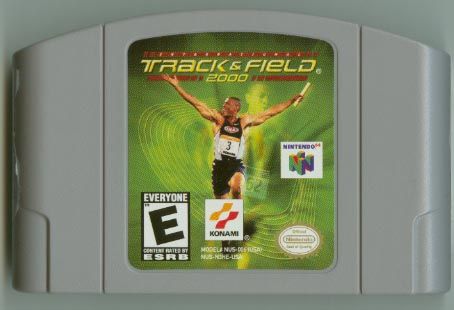 Media for International Track & Field 2000 (Nintendo 64)