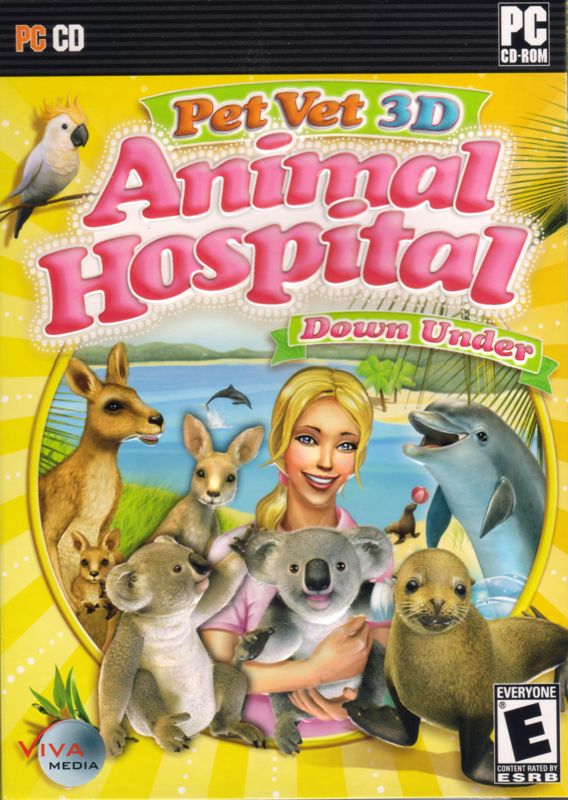 Front Cover for Pet Vet 3D: Animal Hospital Down Under (Windows)
