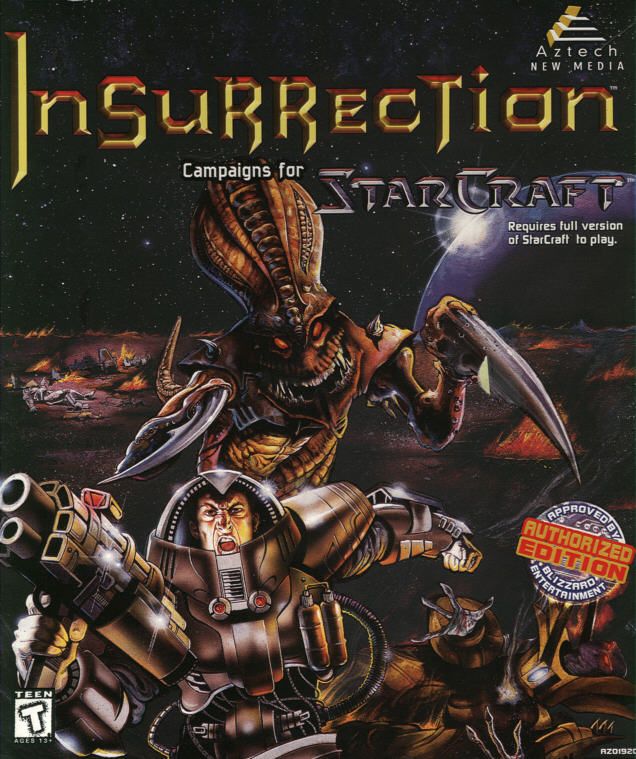 Front Cover for Insurrection: Campaigns for StarCraft (Windows)
