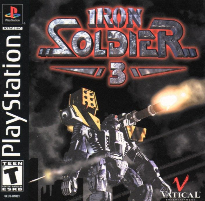 Front Cover for Iron Soldier 3 (PlayStation)