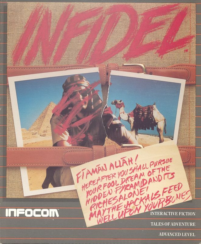 Front Cover for Infidel (DOS)