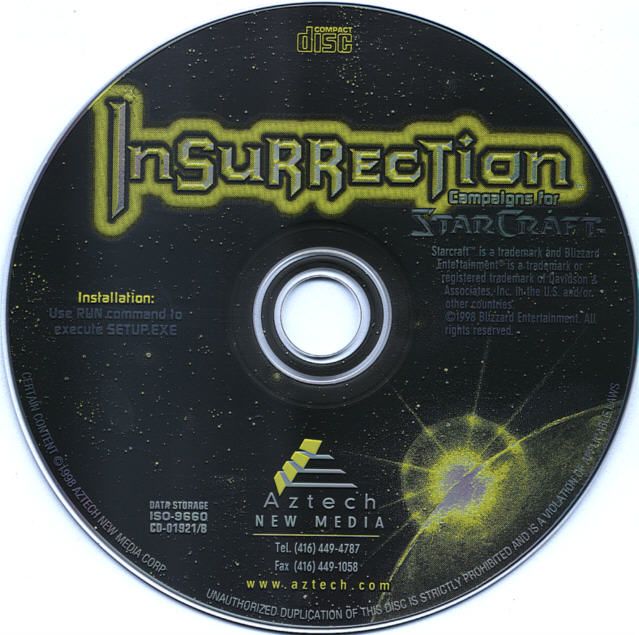 Media for Insurrection: Campaigns for StarCraft (Windows)