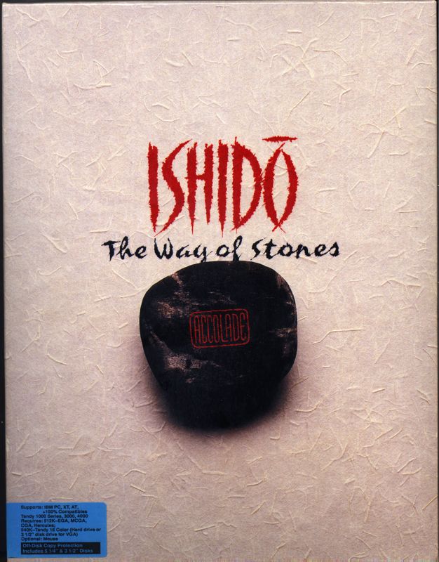 Front Cover for Ishidō: The Way of Stones (DOS) (Dual-media release)