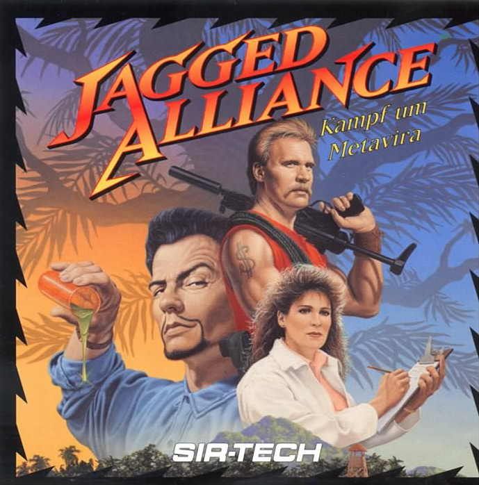 Other for Jagged Alliance (DOS) (Second release (Win95 compatible)): Jewel Case - Front