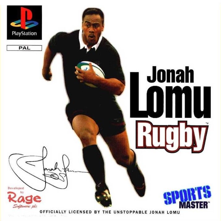 Front Cover for Jonah Lomu Rugby (PlayStation)