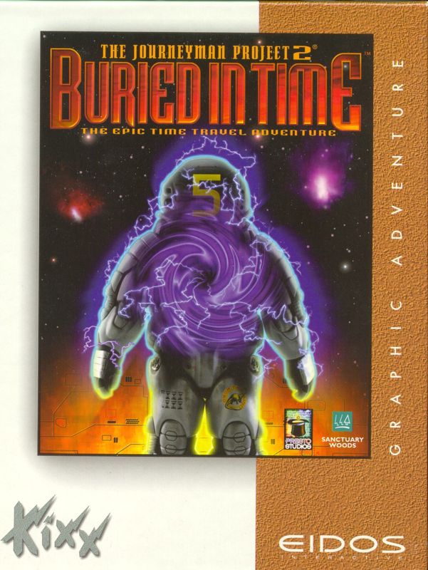 Front Cover for The Journeyman Project 2: Buried in Time (Windows 3.x) (Kixx release)