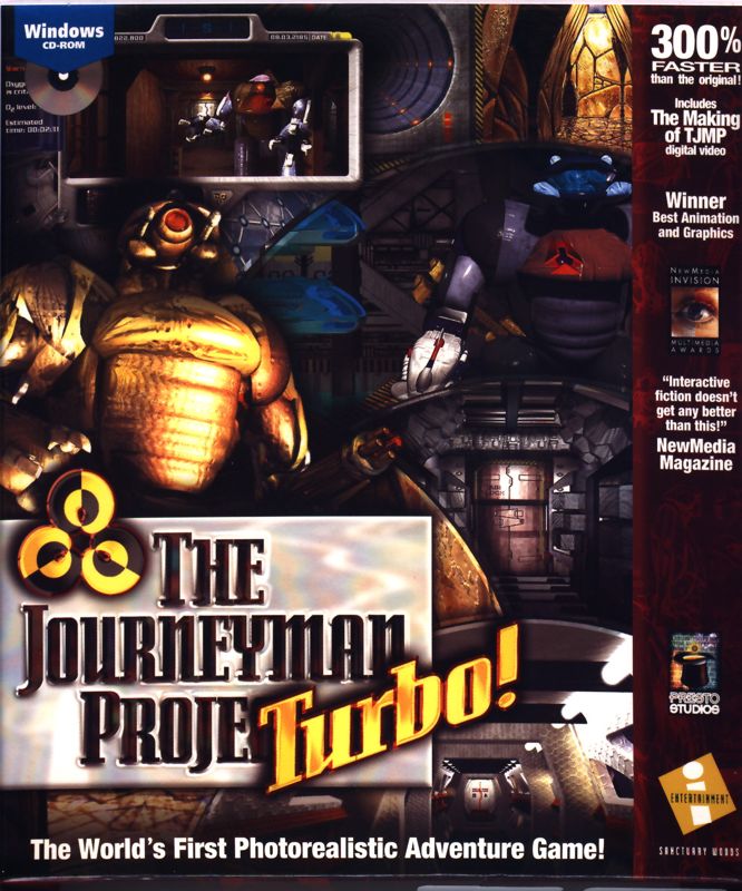 Front Cover for The Journeyman Project: Turbo! (Windows 16-bit)