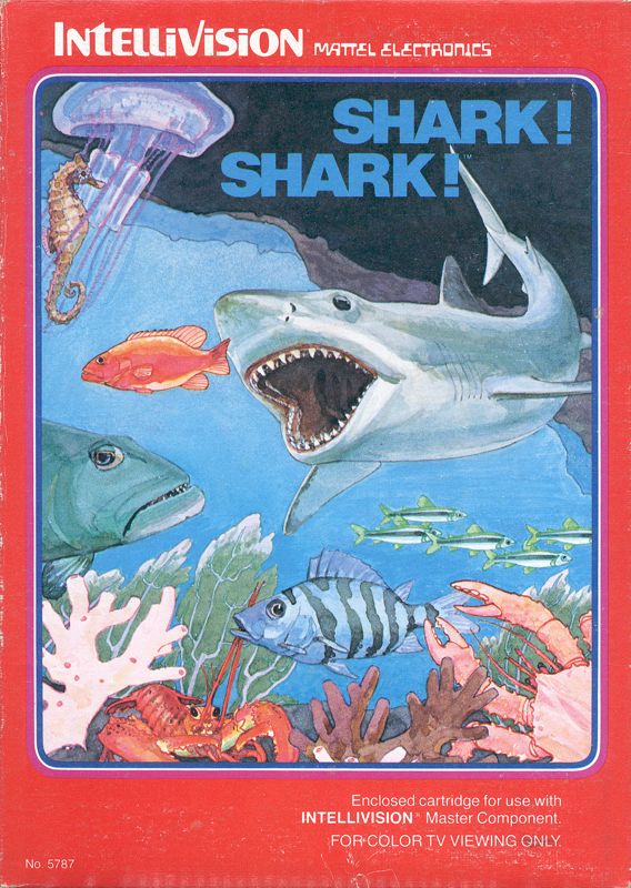 Front Cover for Shark! Shark! (Intellivision)