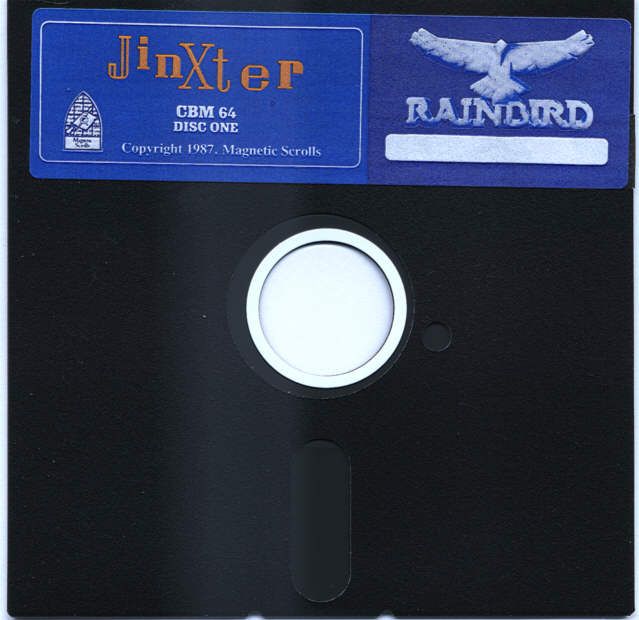 Media for Jinxter (Commodore 64): 5.25 Game Disk 1 of 2