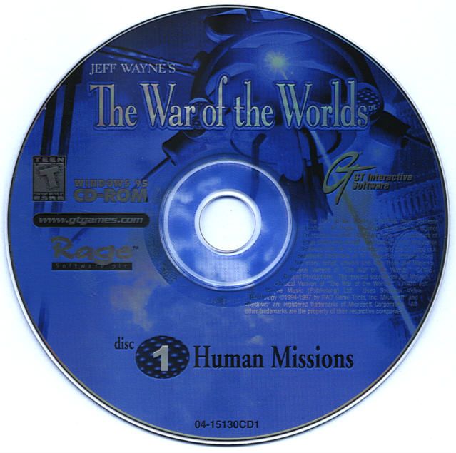 Media for Jeff Wayne's The War of the Worlds (Windows): Human Missions