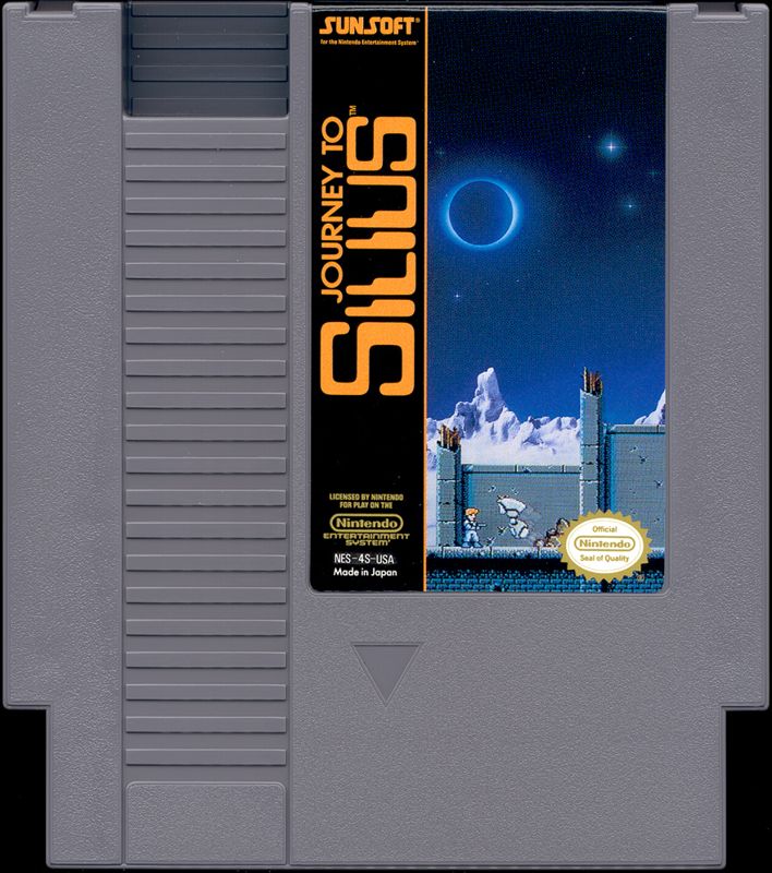 Media for Journey to Silius (NES): Cartridge