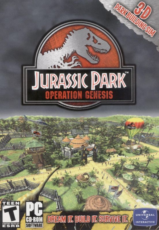 Front Cover for Jurassic Park: Operation Genesis (Windows)