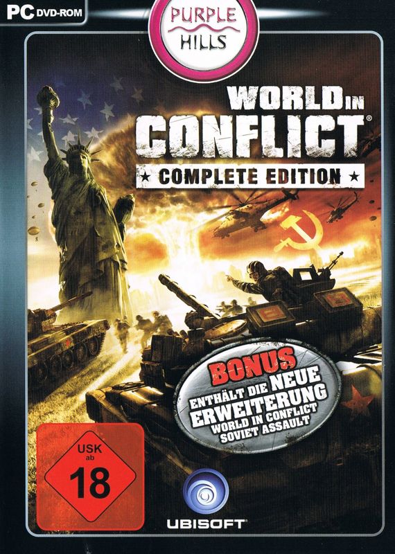 Front Cover for World in Conflict: Soviet Assault (Windows) (Purple Hills release)