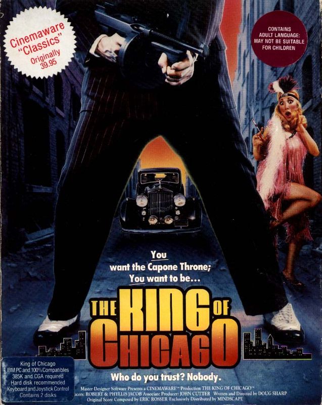 Front Cover for The King of Chicago (DOS)
