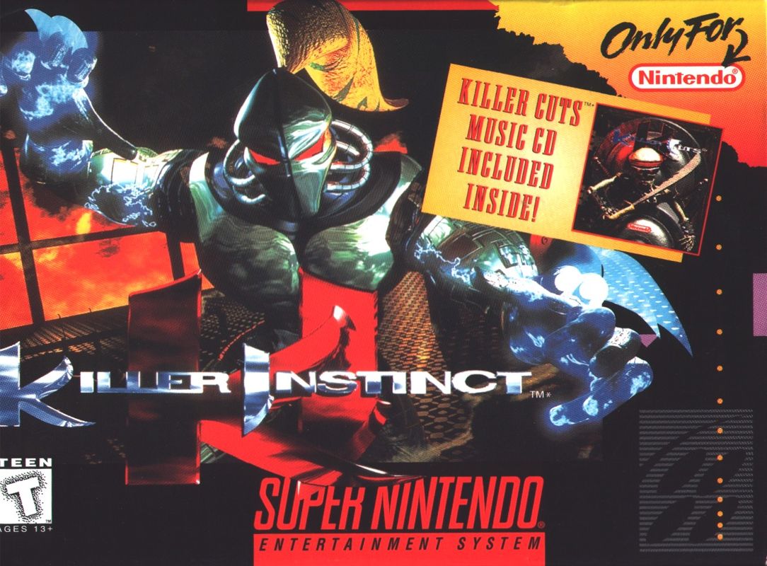 Front Cover for Killer Instinct (SNES)