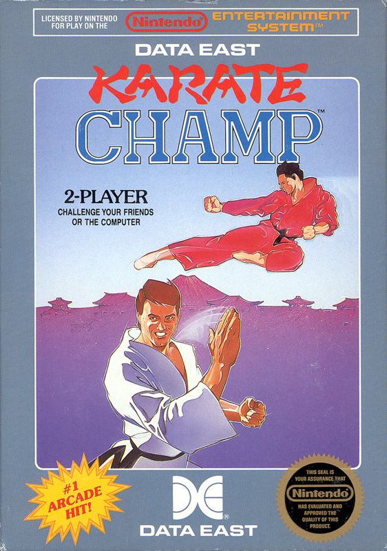 Front Cover for Karate Champ (NES)