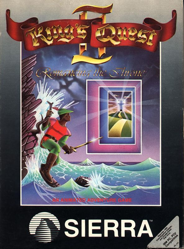 Front Cover for King's Quest II: Romancing the Throne (PC Booter)
