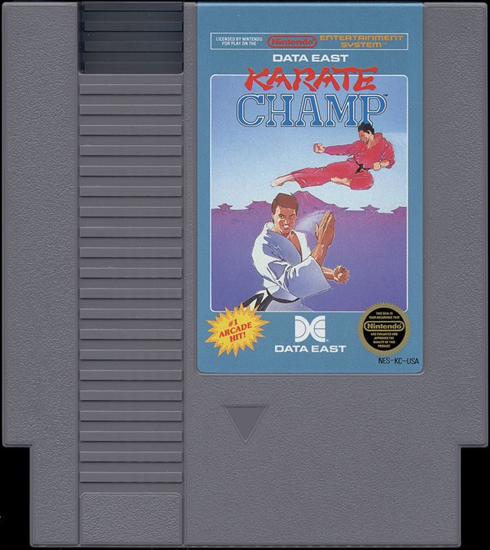 Media for Karate Champ (NES): Cartridge