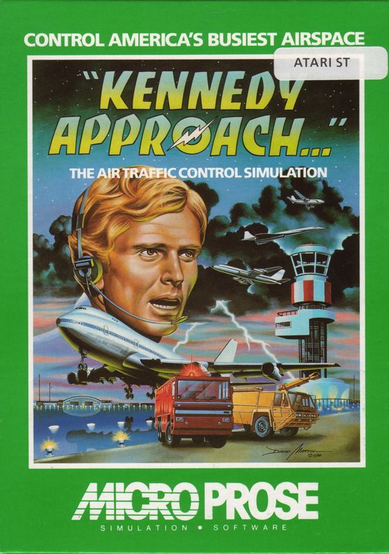 Front Cover for Kennedy Approach (Atari ST)