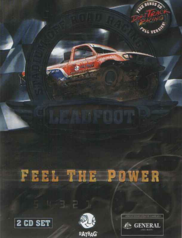 Front Cover for Leadfoot: Stadium Off-Road Racing (Windows)