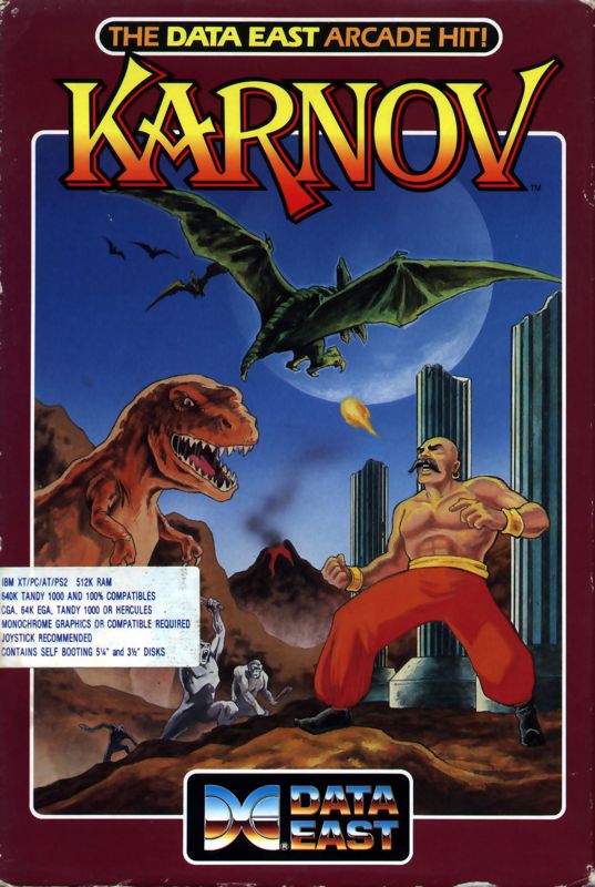 Front Cover for Karnov (PC Booter)