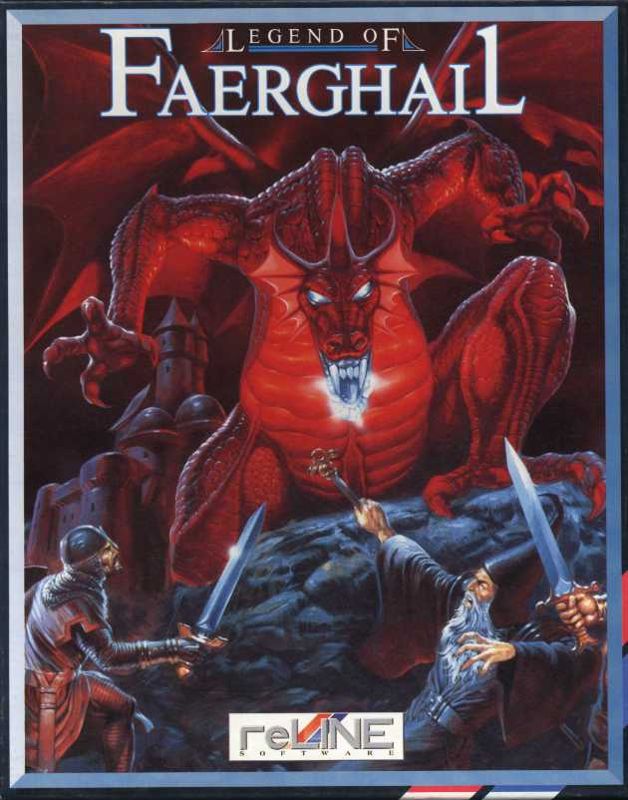Front Cover for Legend of Faerghail (DOS)