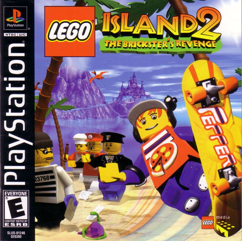 Front Cover for LEGO Island 2: The Brickster's Revenge (PlayStation)