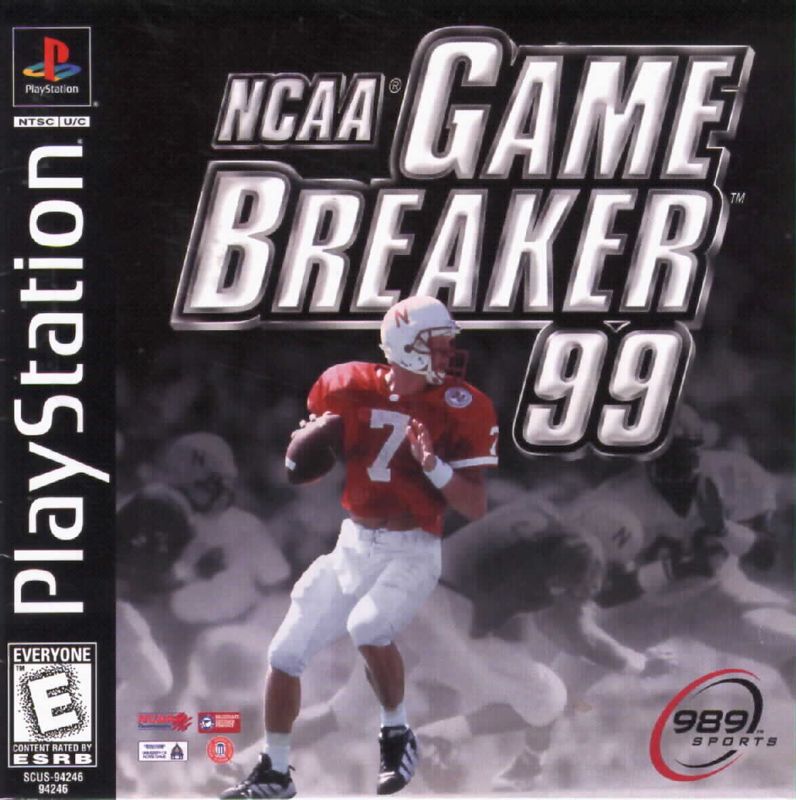 Front Cover for NCAA GameBreaker 99 (PlayStation)
